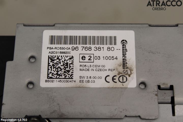 Citroen C4 II 11-18 Stereo Radio
