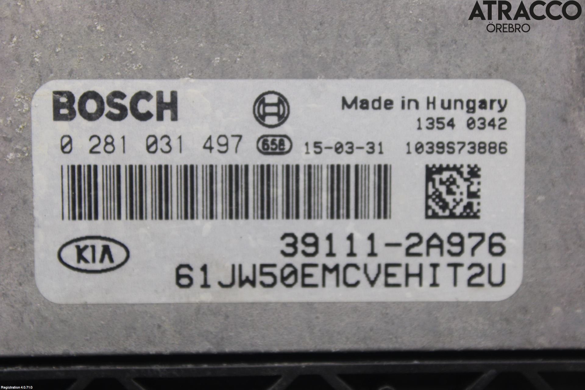 Kia CEED 12-18 Styreenhet Innsprøytning