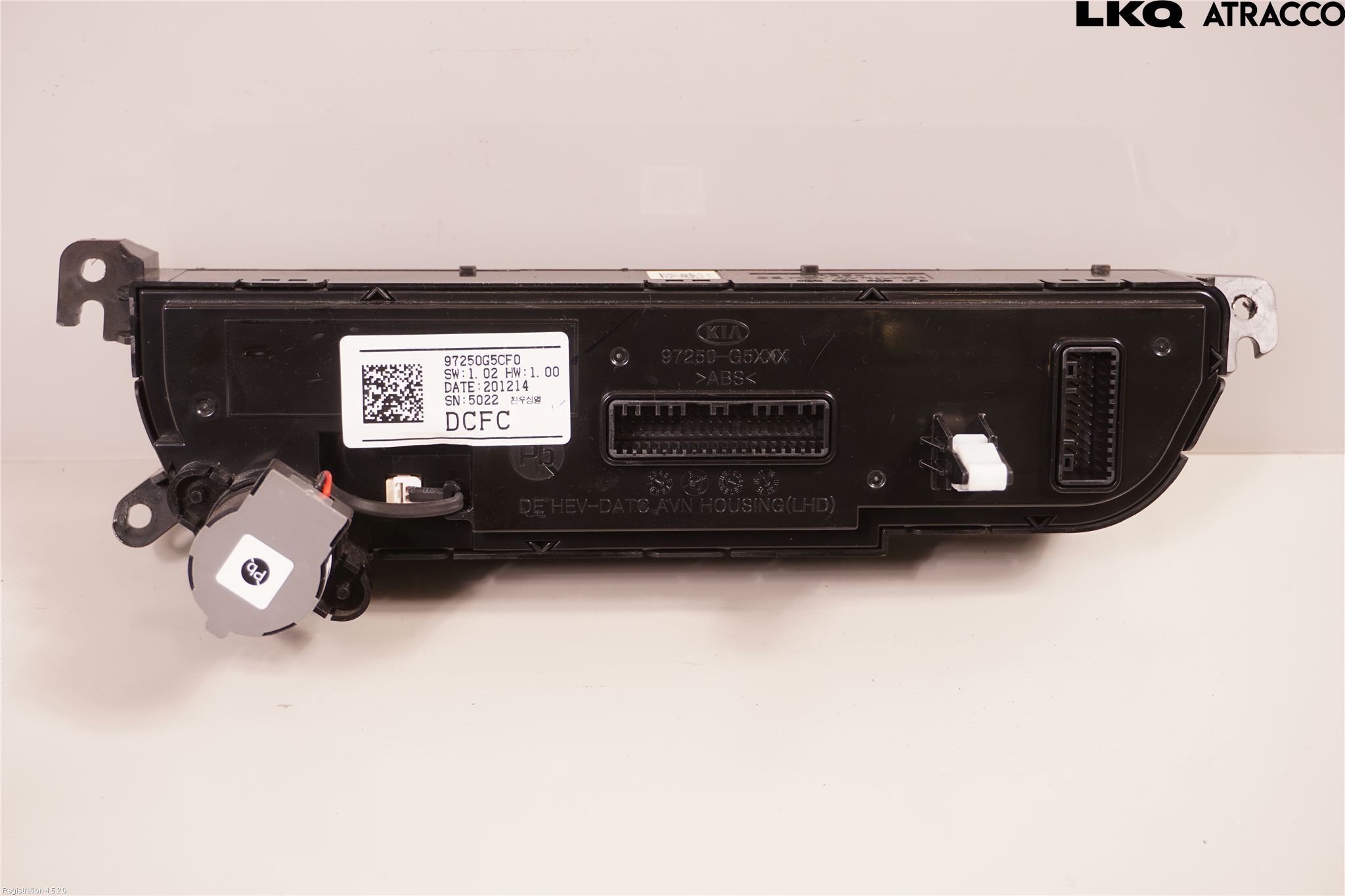 Kia NIRO (DE) 17-22 Varme Ac Betjening-Display
