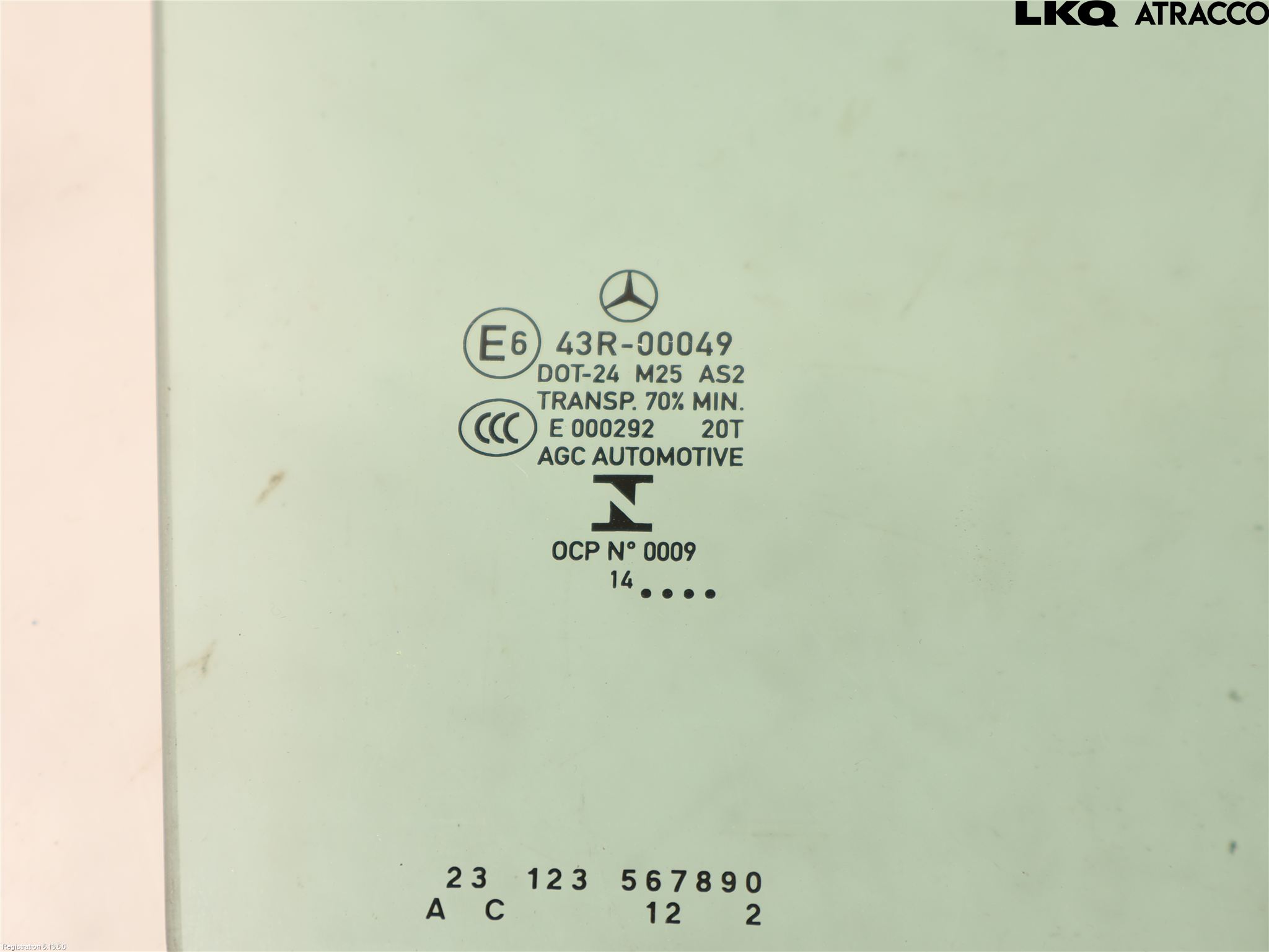 Mercedes-Benz MB C-KLASS (W205) 14-21 Dørrute Bak Høyre 4Dørs