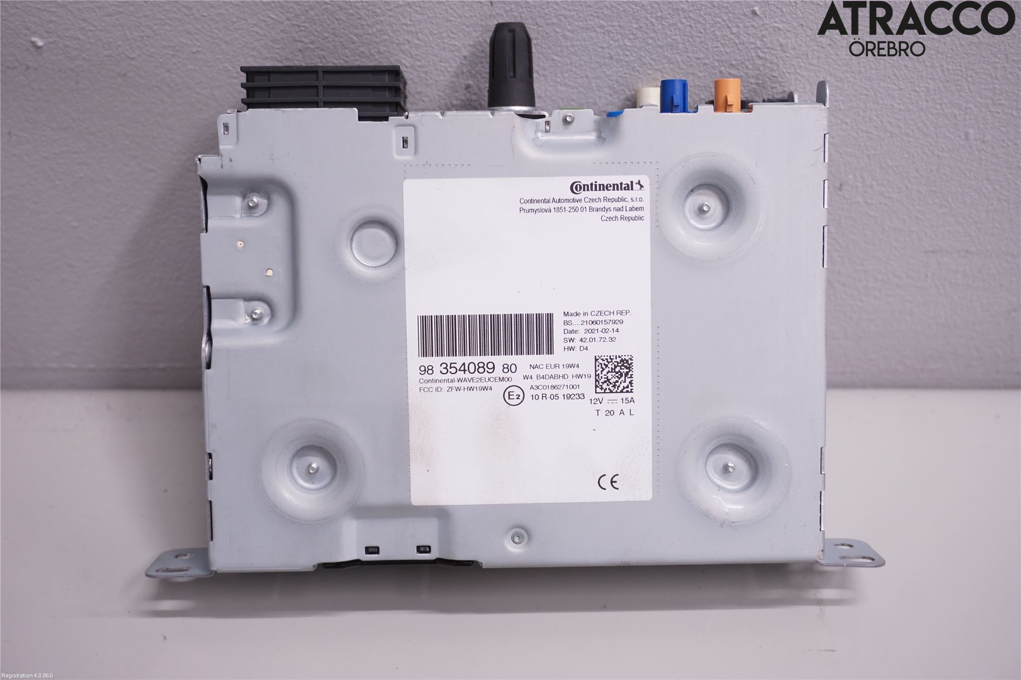 Peugeot 508 19- Stereo Radio