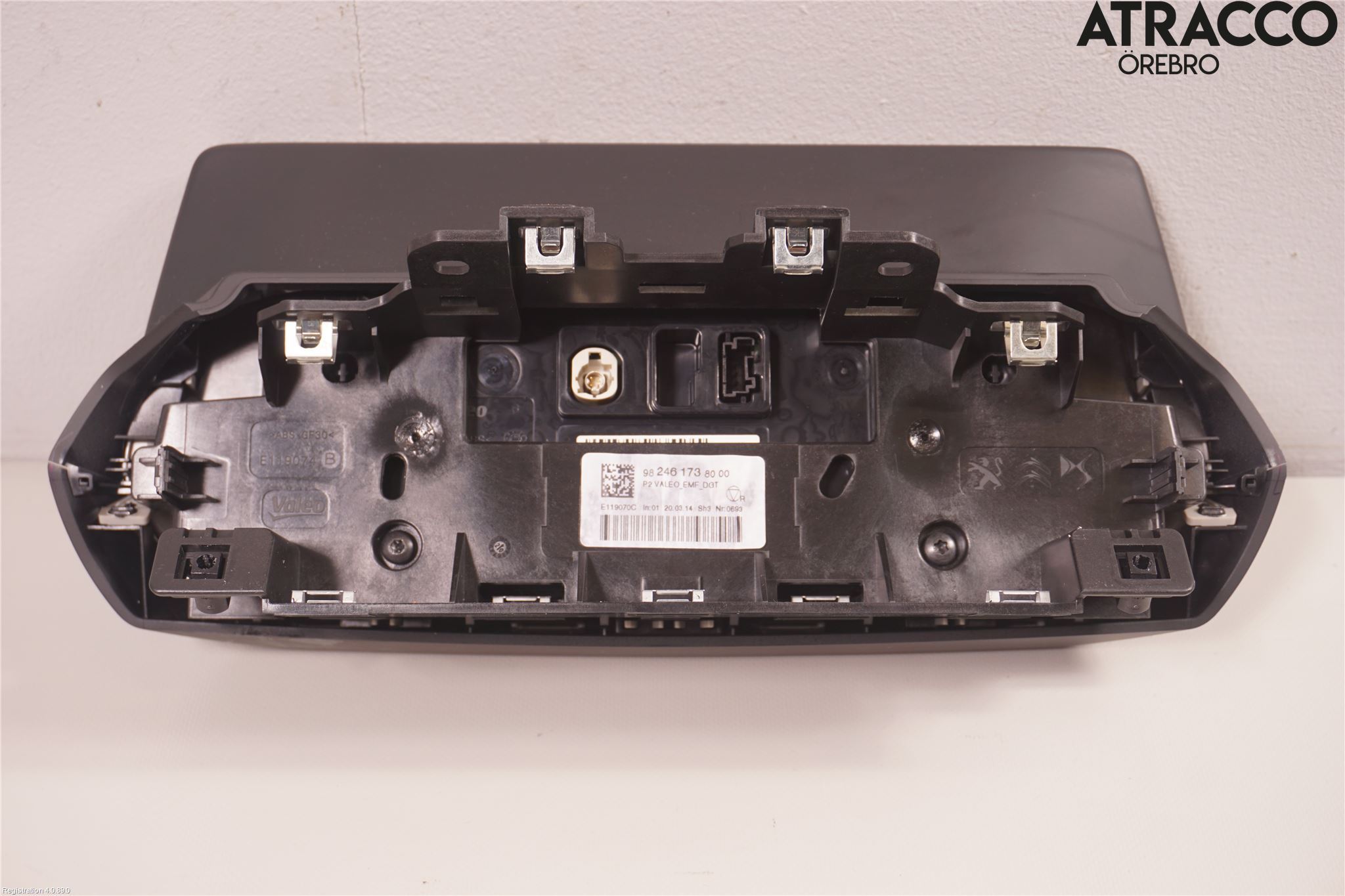 Peugeot 2008/E-2008 20- Instr Skjerm Dvd-Gps-Ac-Tlf