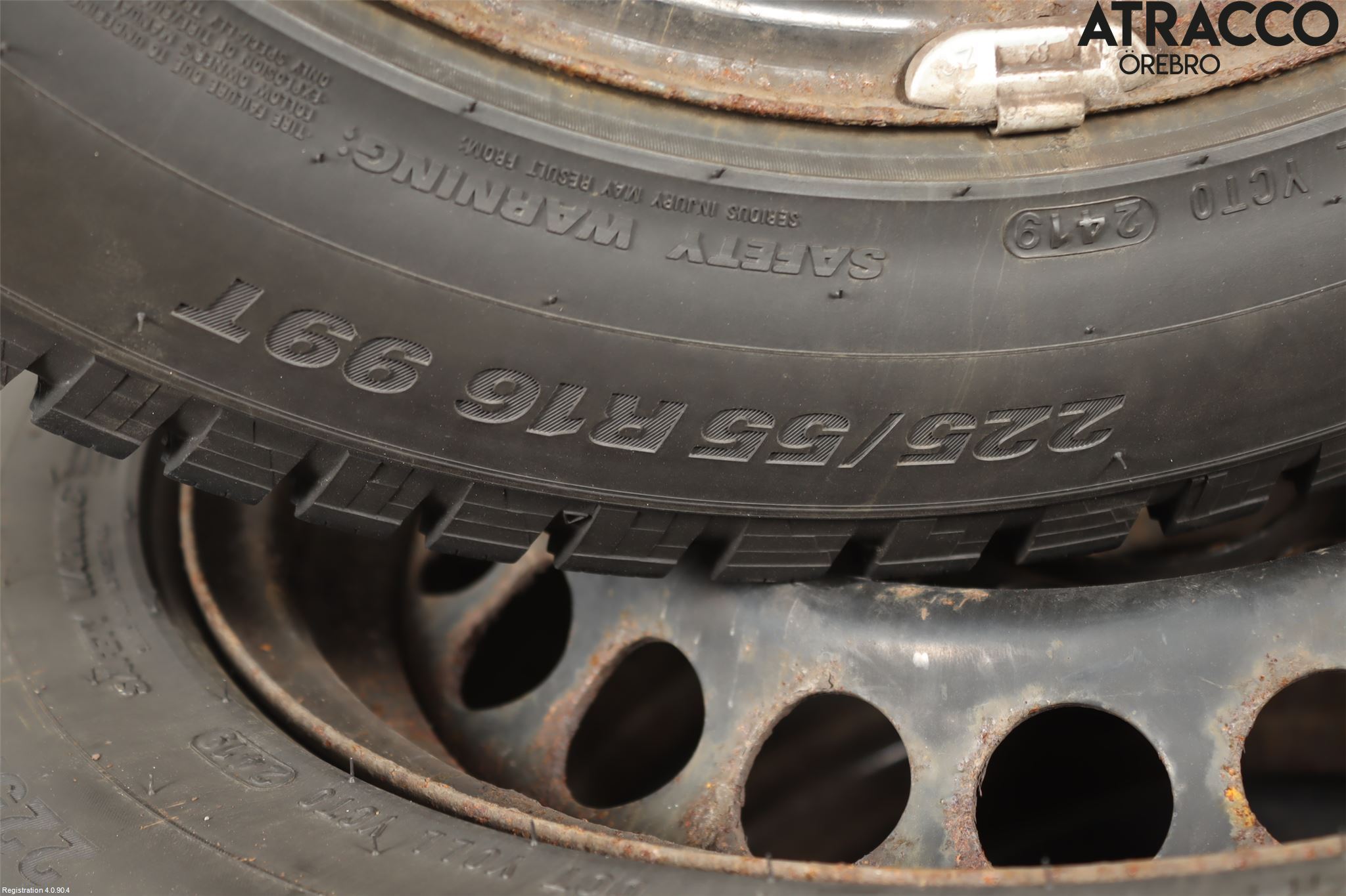 Mercedes-Benz MB E-KLASS (W210) 96-03 Dekk Vinter På Stål Felg 4Stk