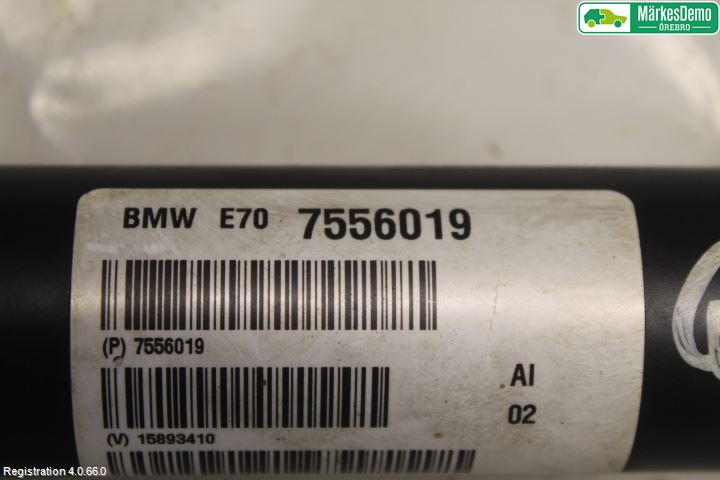 BMW X5 E70 07-13 Mellomaksel Fremre 4Wd