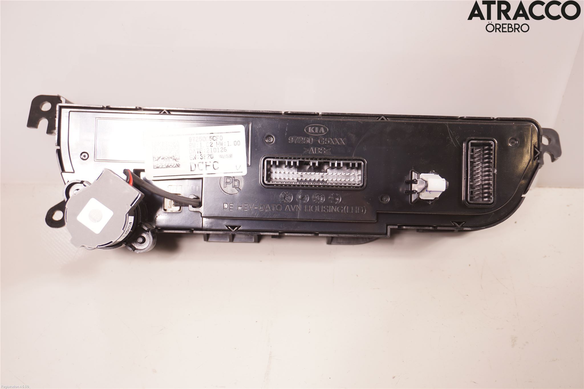 Kia NIRO (DE) 17-22 Varme Ac Betjening-Display