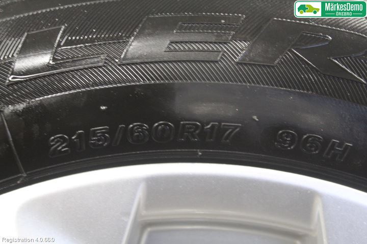 Nissan QASHQAI 14-17 Dekk Sommer På Alu Felg 4Stk