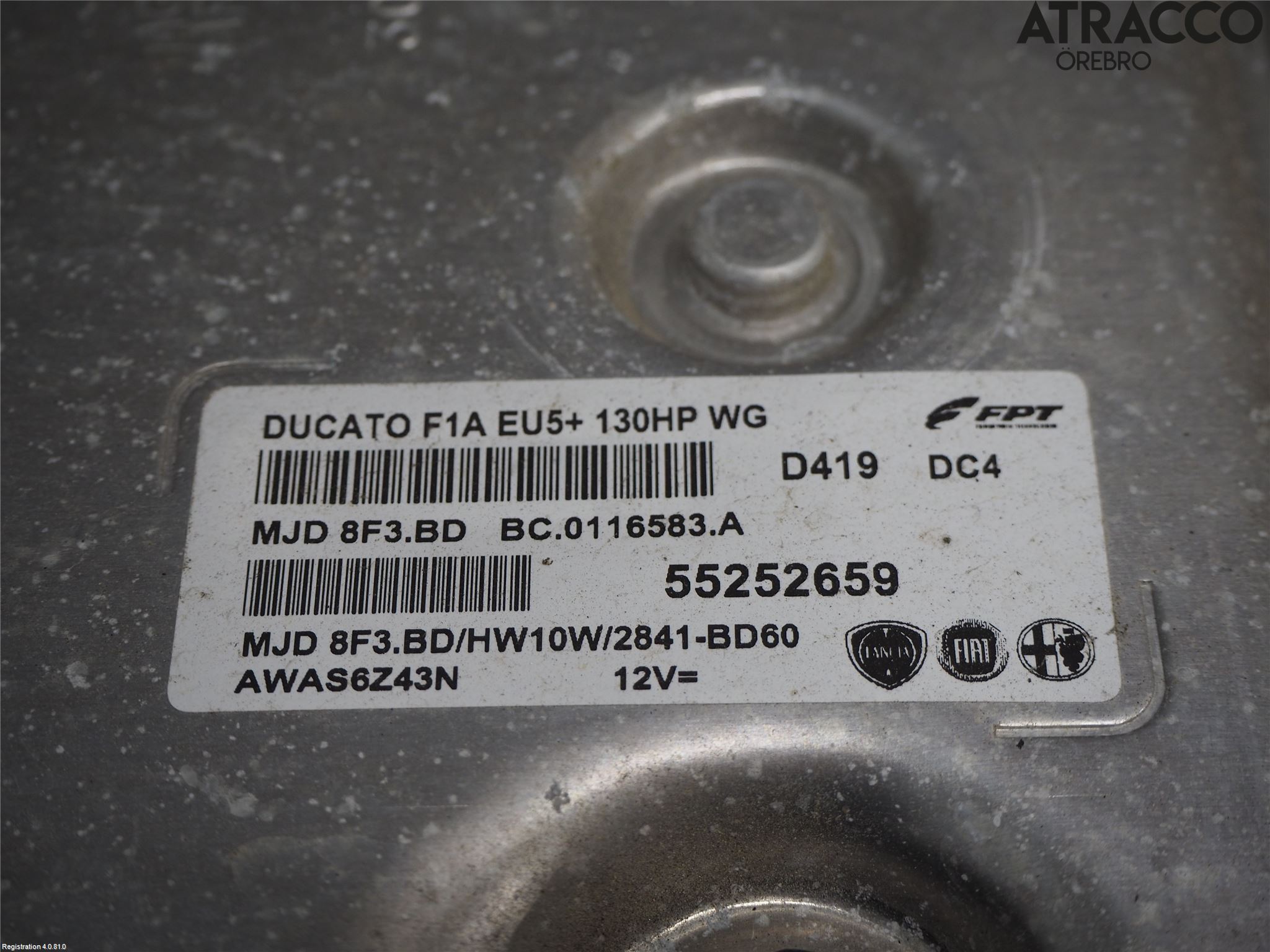 Fiat DUCATO 07-15 Styreenhet Innsprøytning