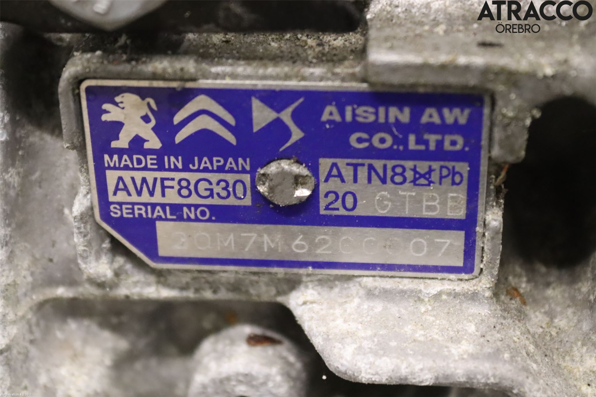 Peugeot 308 14-21 Gearkasse Automat