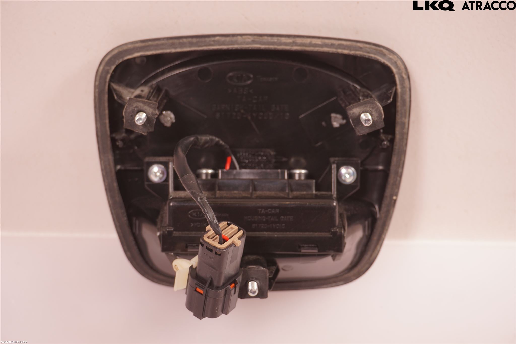 Kia PICANTO 12-17 Bakluke Handtak Ytre