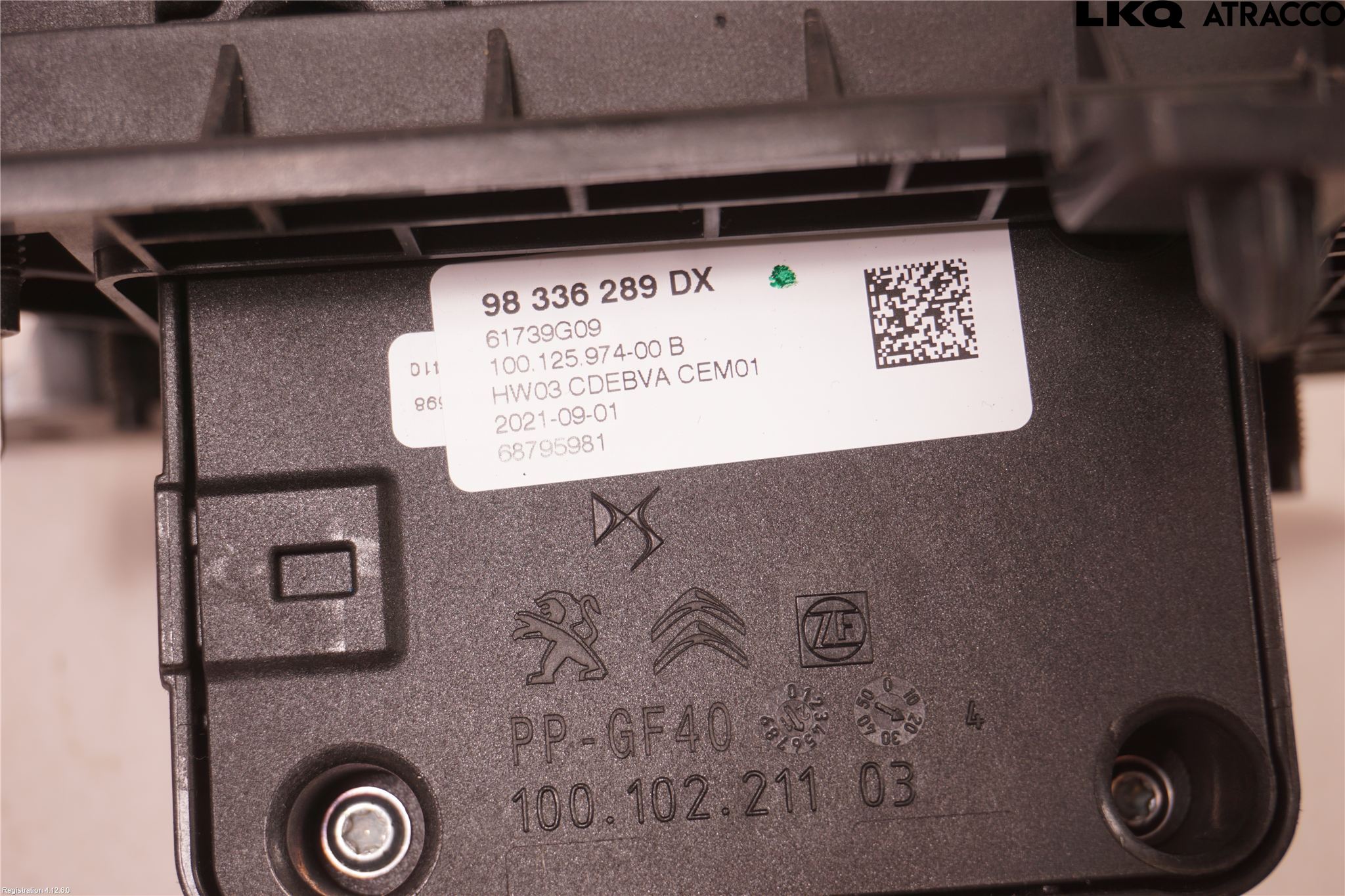 Citroen DS 7 CROSSBACK 19-23 Gearspak