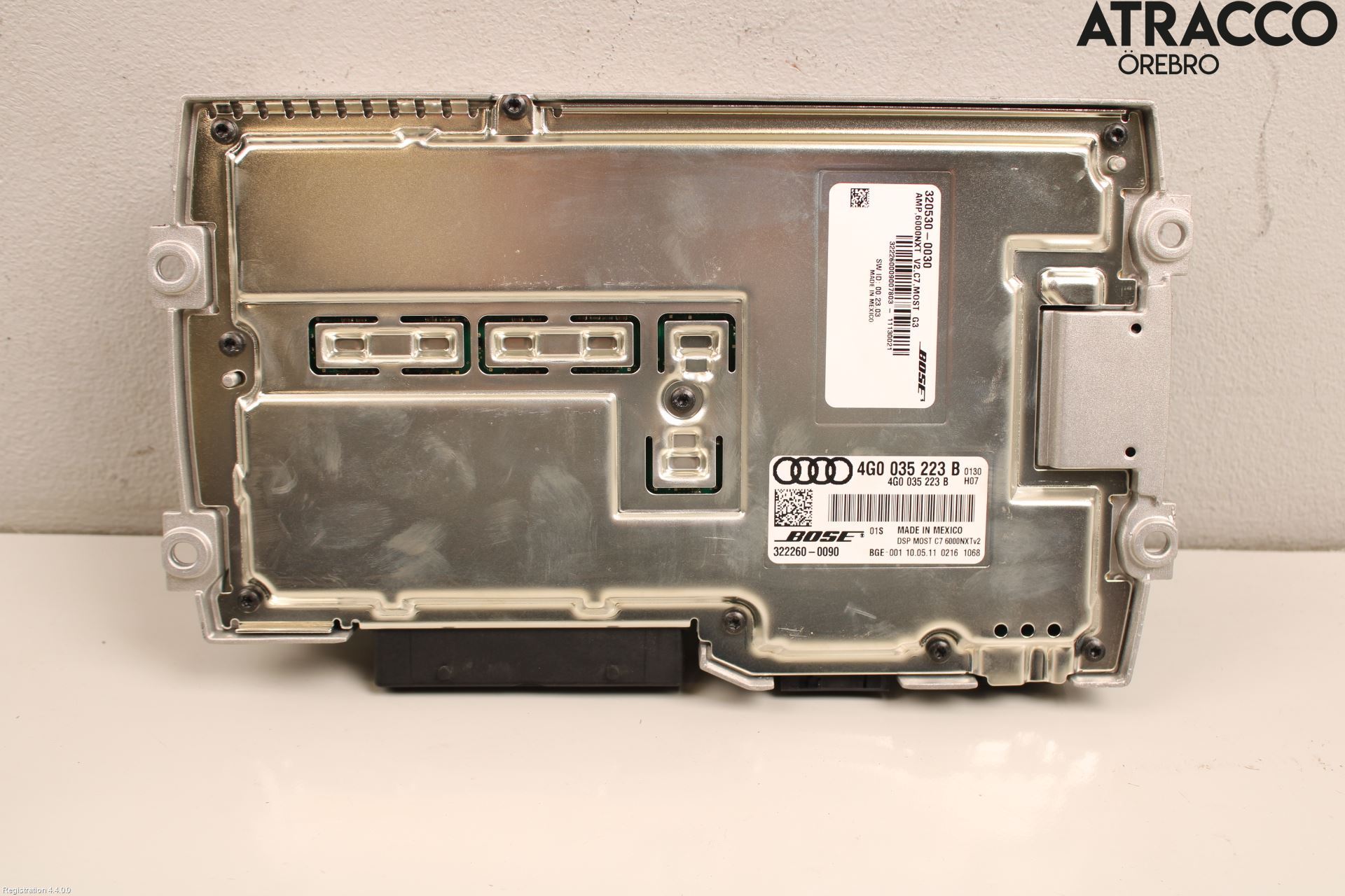 Audi A7/S7 4G 11-17 Stereo Forsterker