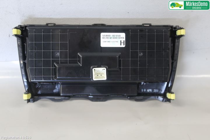 Toyota AURIS 10-12 Varme Ac Betjening-Display