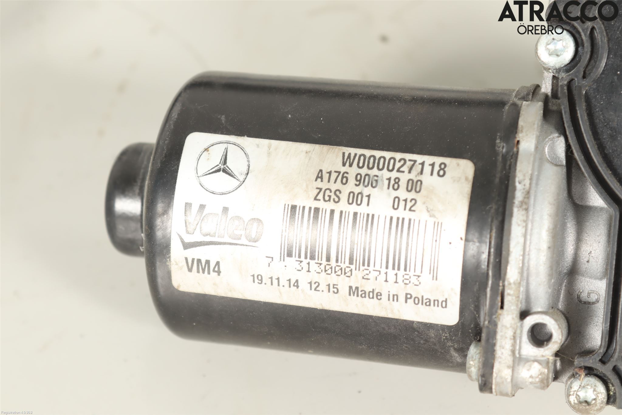 Mercedes-Benz MB CLA-KLASS (C117/X117) 13-19 Viskeroverføring Frontrute