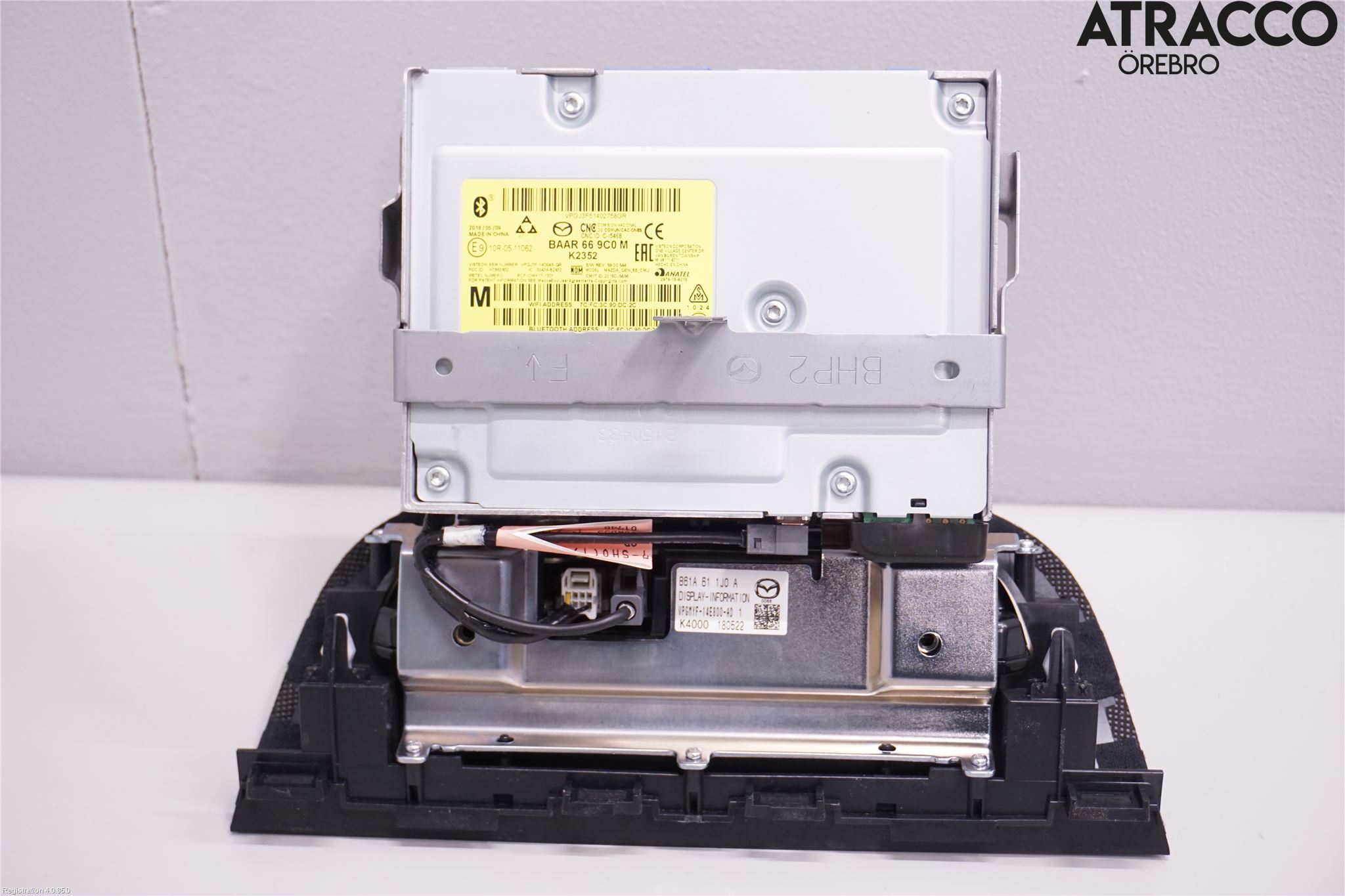Mazda 3 III 14-19 Stereo Radio Med Cd