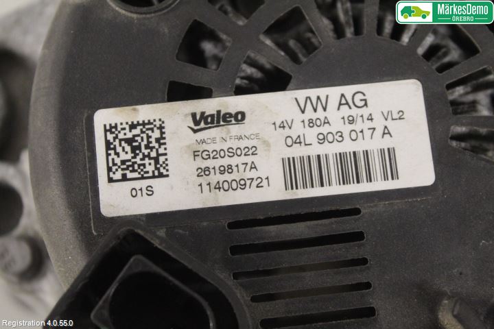 Audi A6/S6 4G 11-18 Dynamo