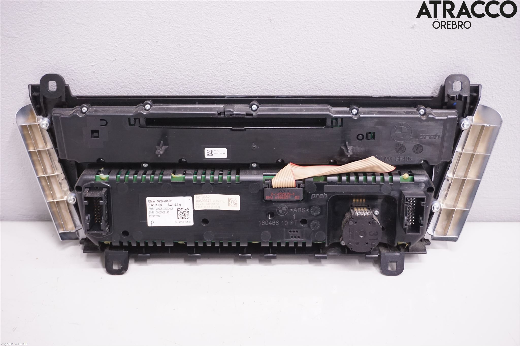 BMW 5 GT F07 09-17 Varme Ac Betjening-Display