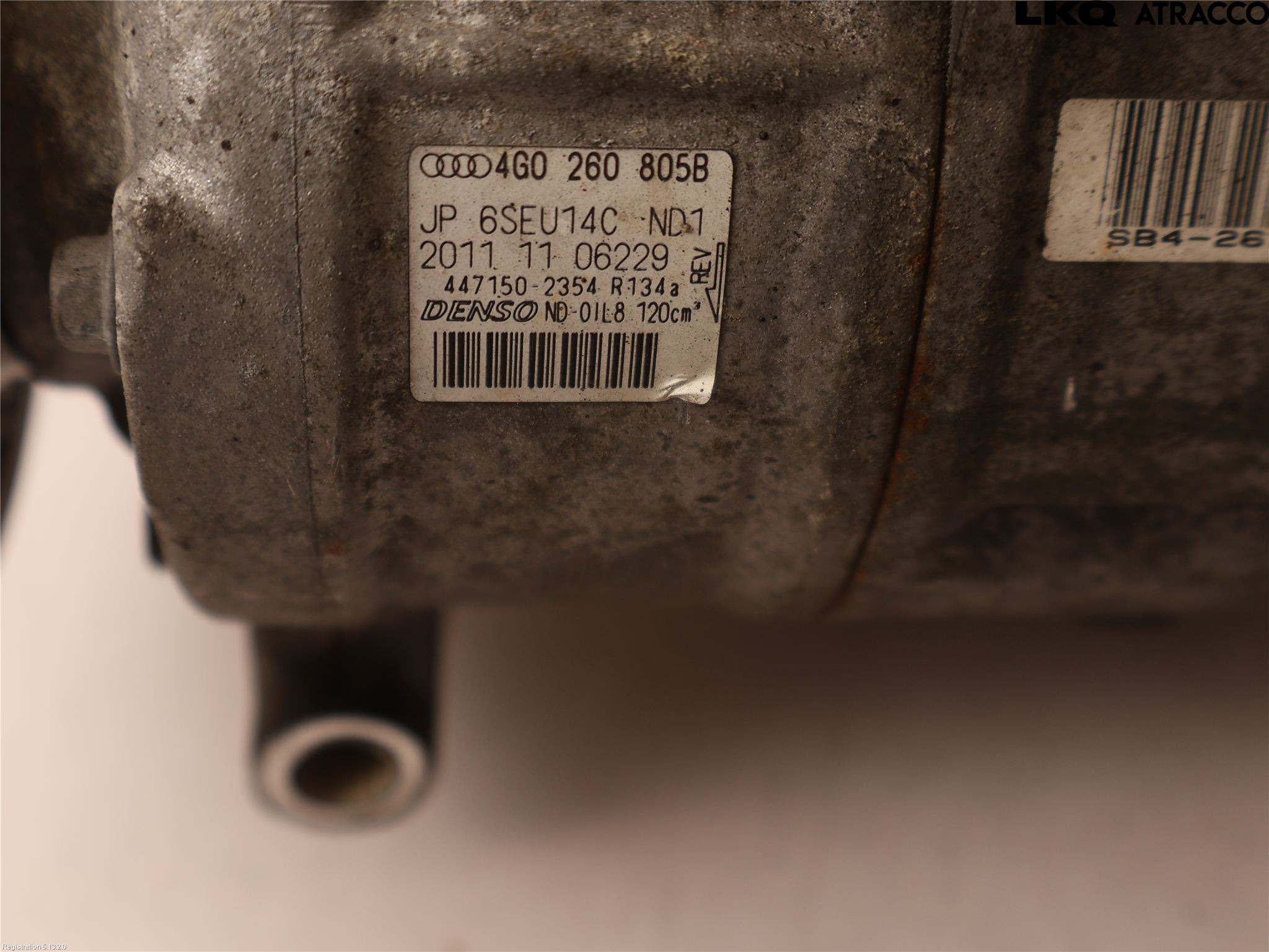 Audi A6/S6 4G 11-18 Varme Ac Kompressor