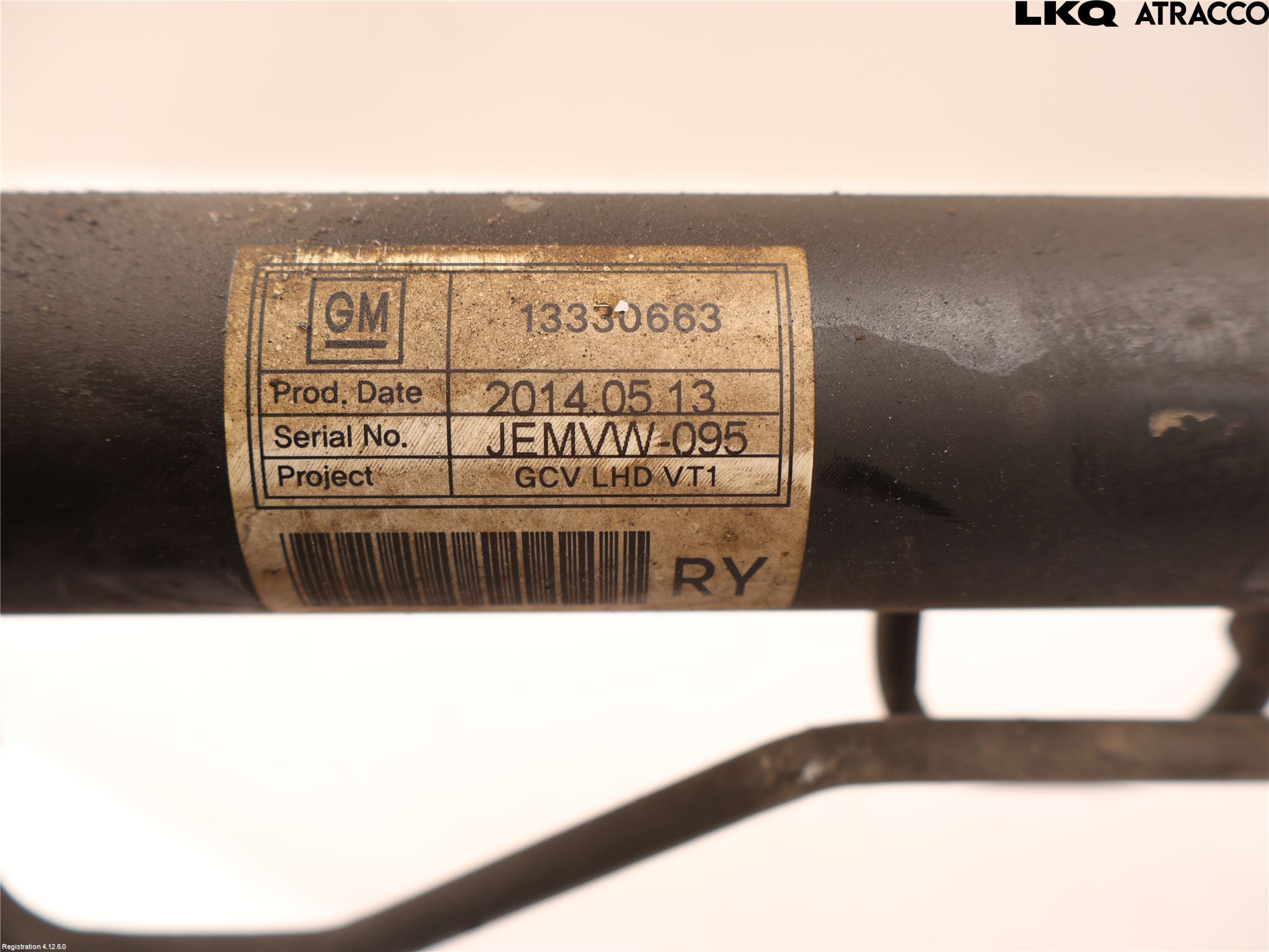 Opel ASTRA J 10-15 Servo Snekke - Tannstang