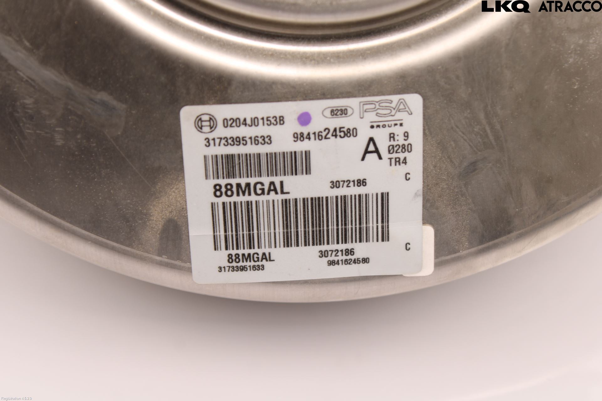 Peugeot 308/E-308 21- Bremseservo