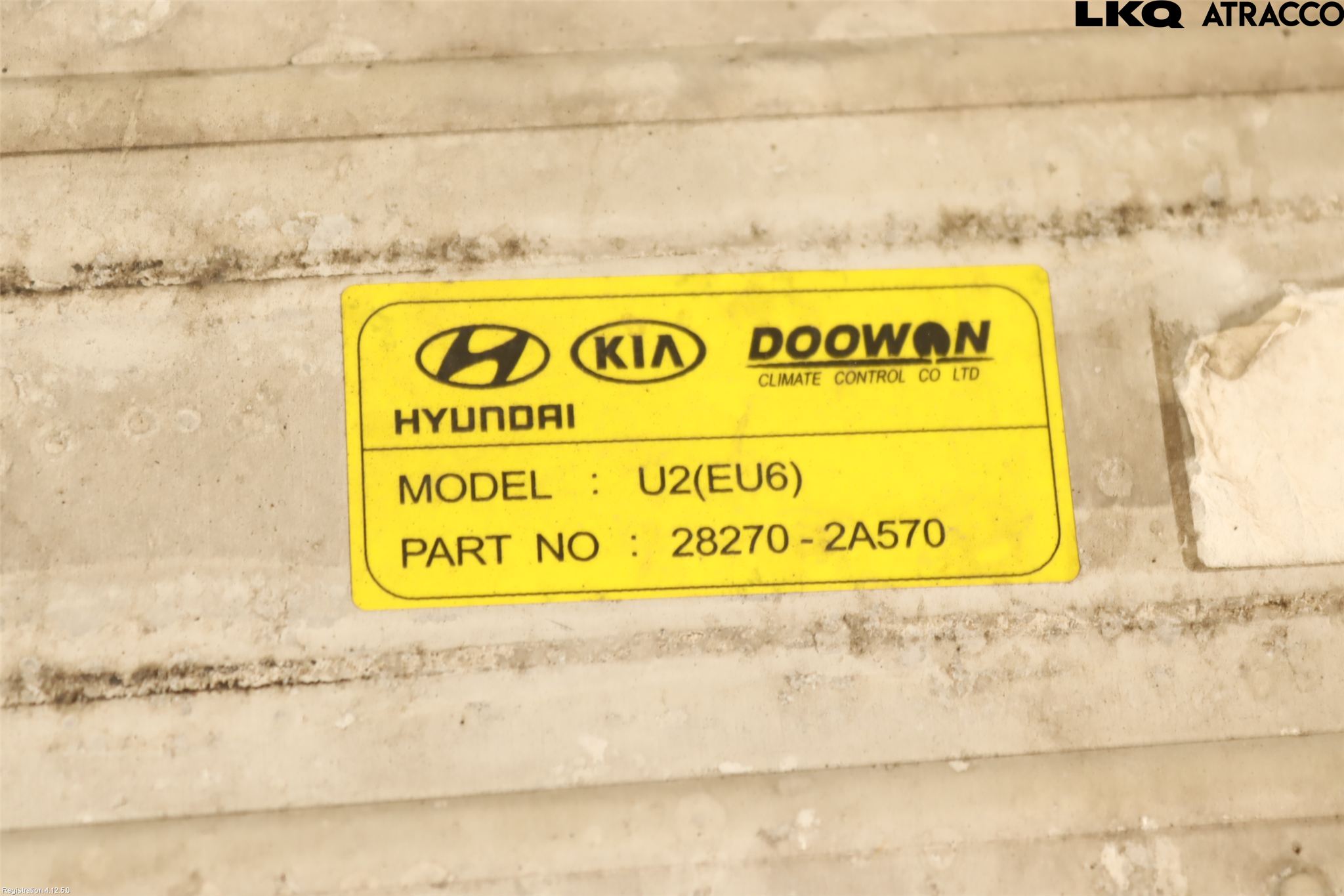Kia CEED 12-18 Intercooler Radiator