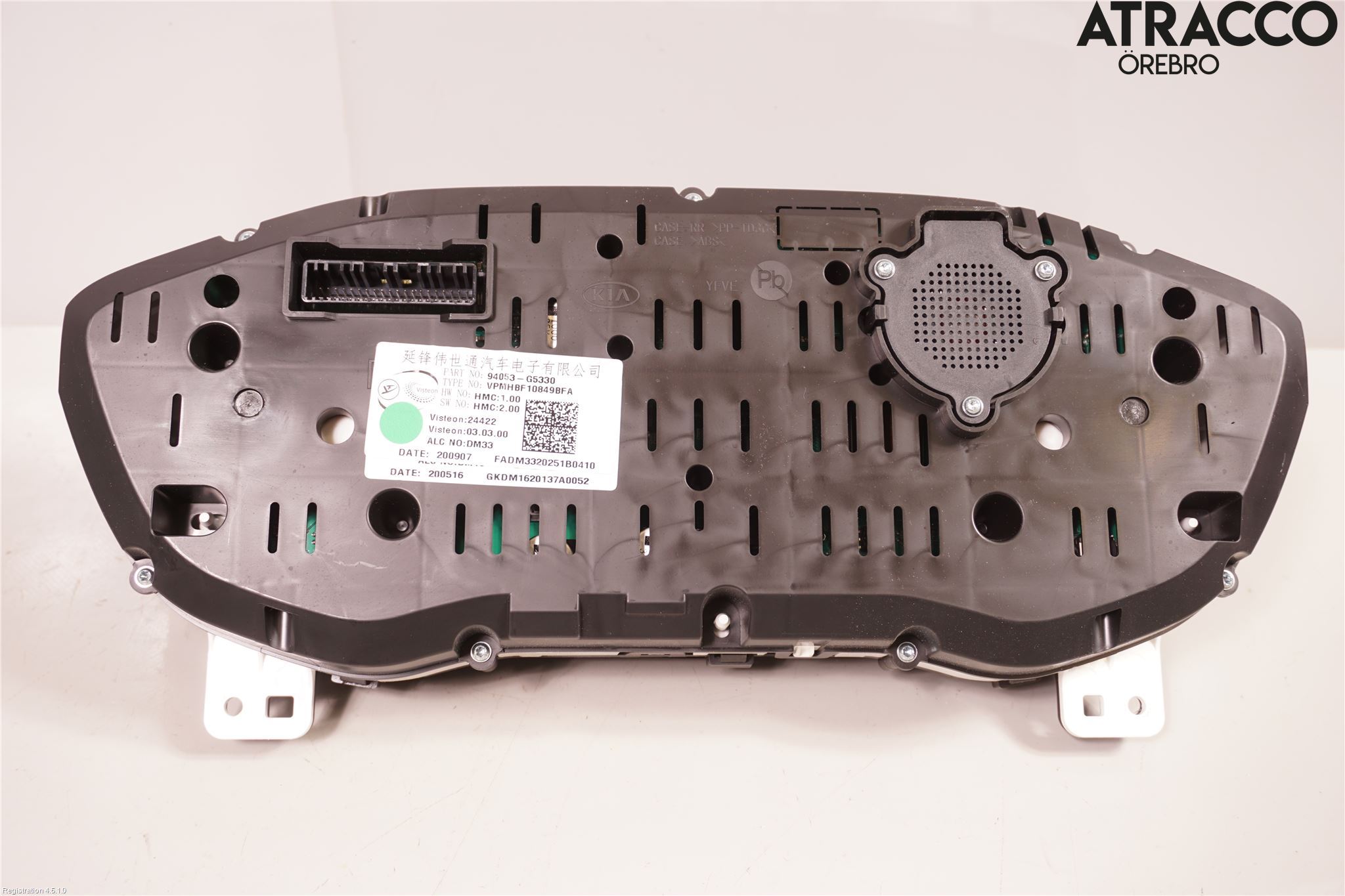 Kia NIRO (DE) 17-22 Instr Kombinert