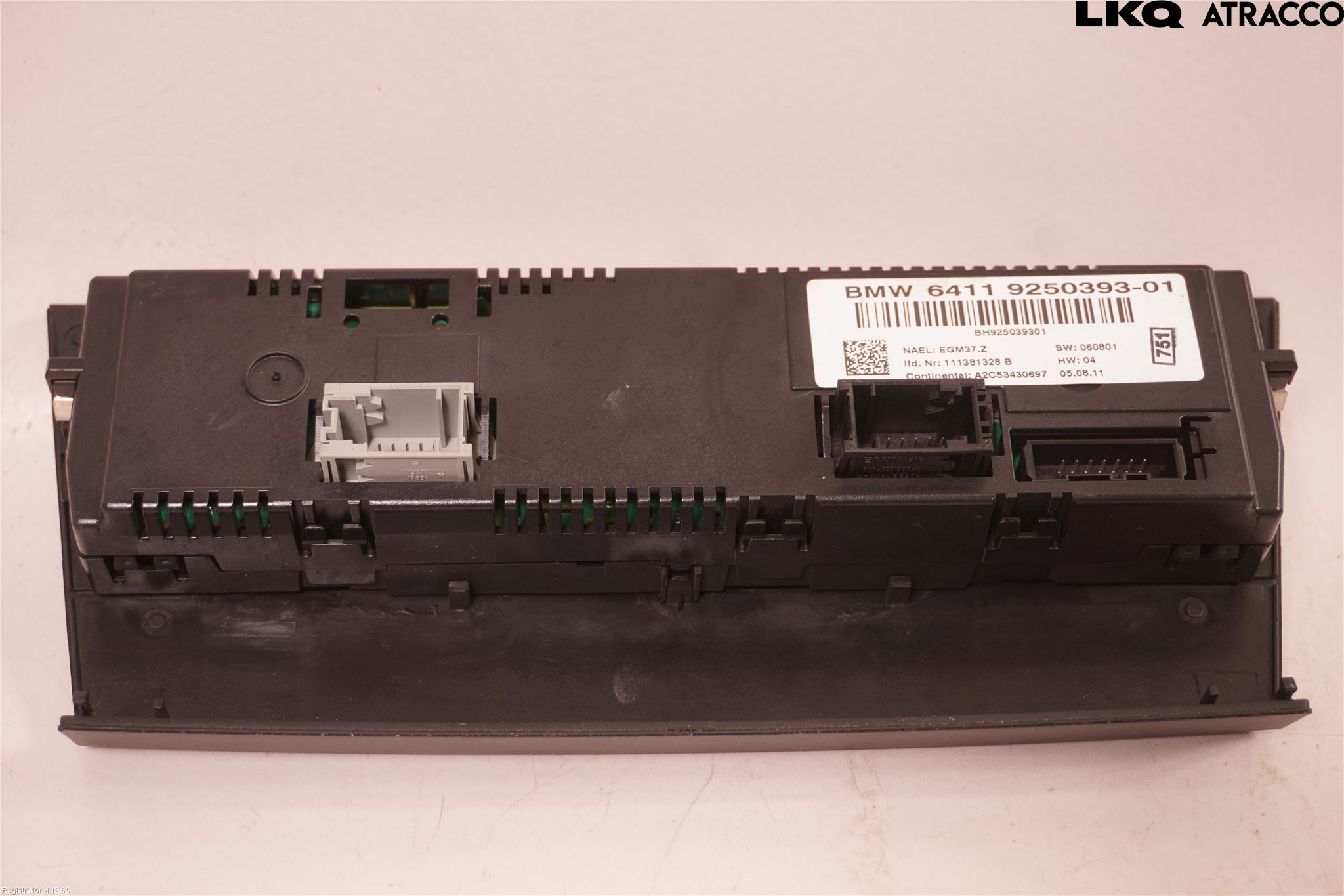 BMW 3 E90/91 SED/TOU 05-12 Varme Ac Betjening-Display