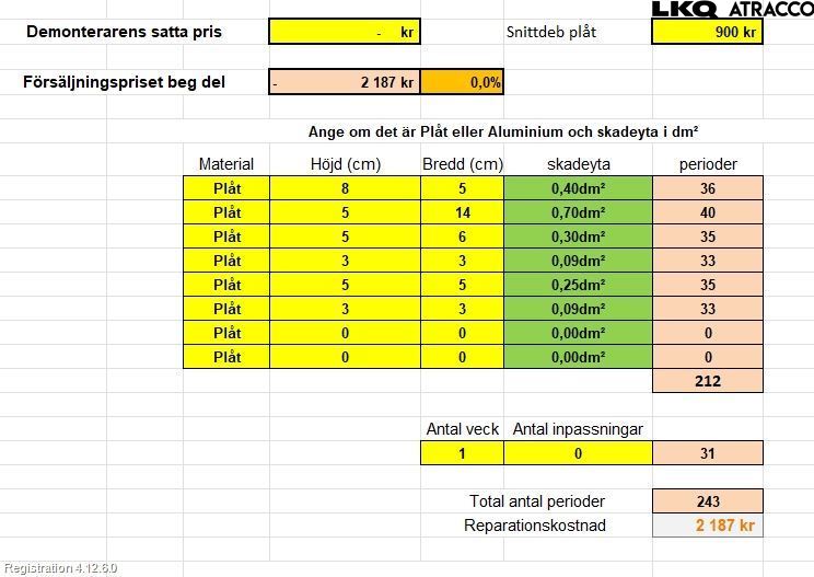Ford FOCUS 15-18 Dør 4D Foran Venstre