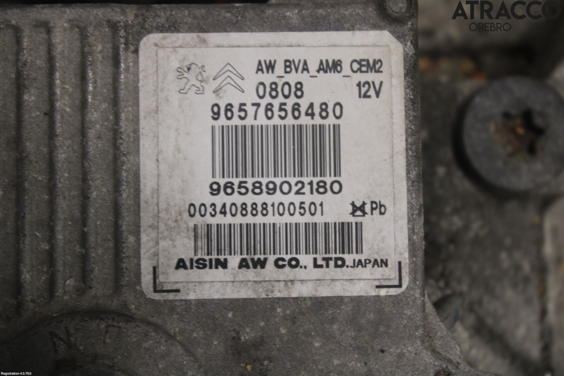 Citroen C6 Gearkasse Automat