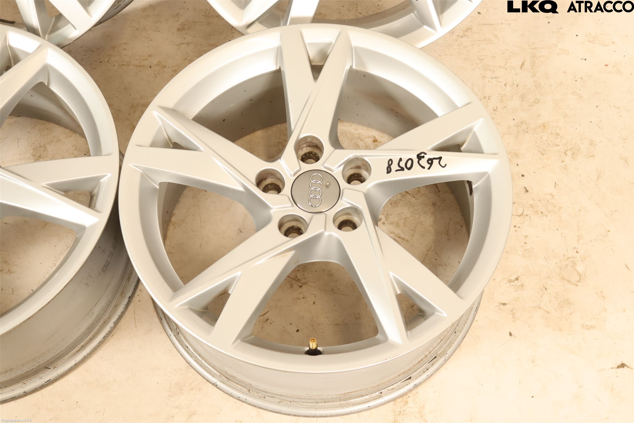 Audi Q3 8U 12-18 Felg Aluminium Sett 4Stk