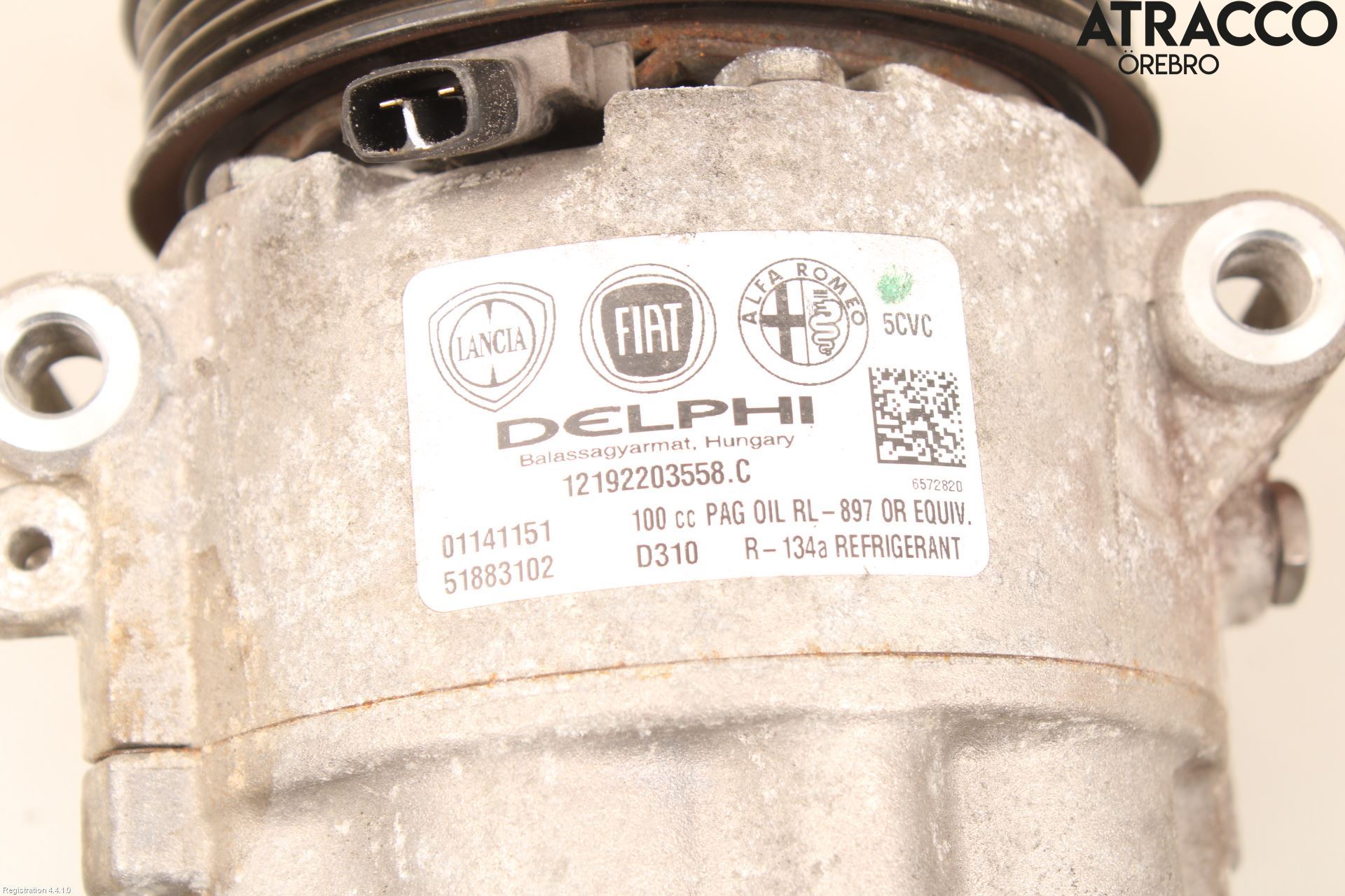 Fiat 500L 13-19 Varme Ac Kompressor