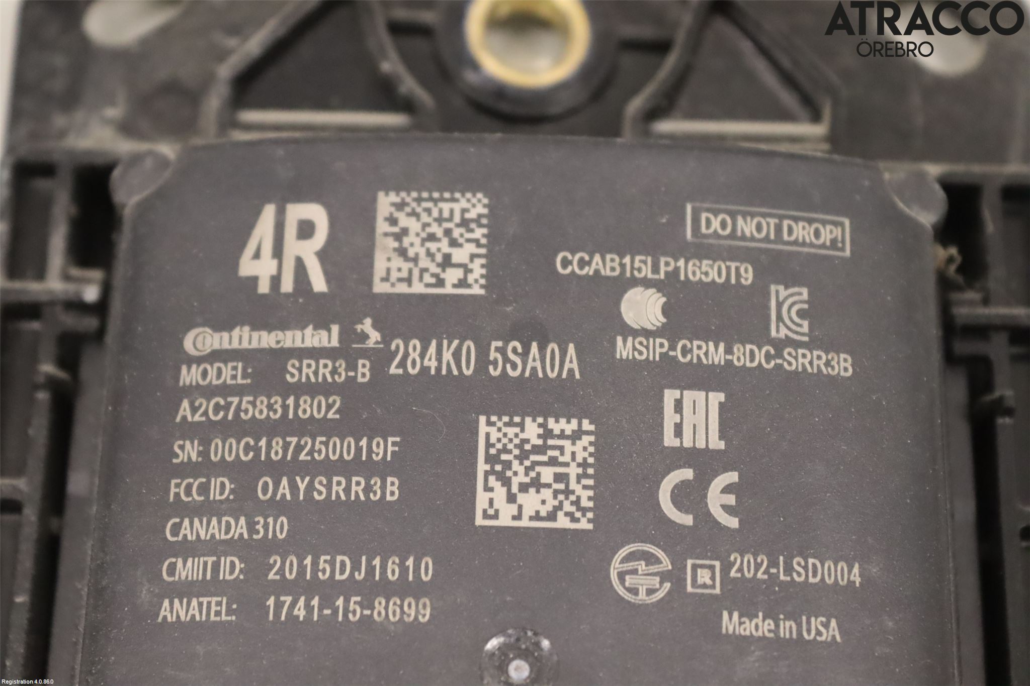 Nissan LEAF 18- Sensor Kollisjonsbeskyttelse