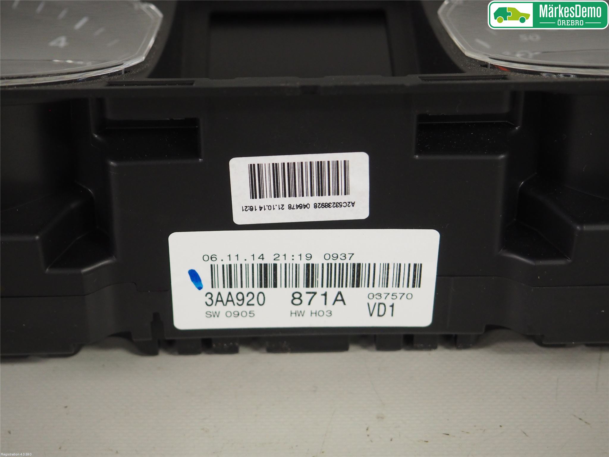 Volkswagen VW PASSAT 11-14 Instr Kombinert