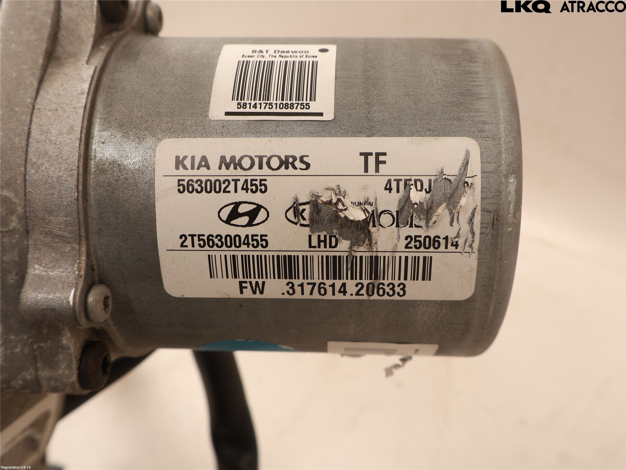 Kia OPTIMA 00-15 Rattakselaggregat Innebygd Servo