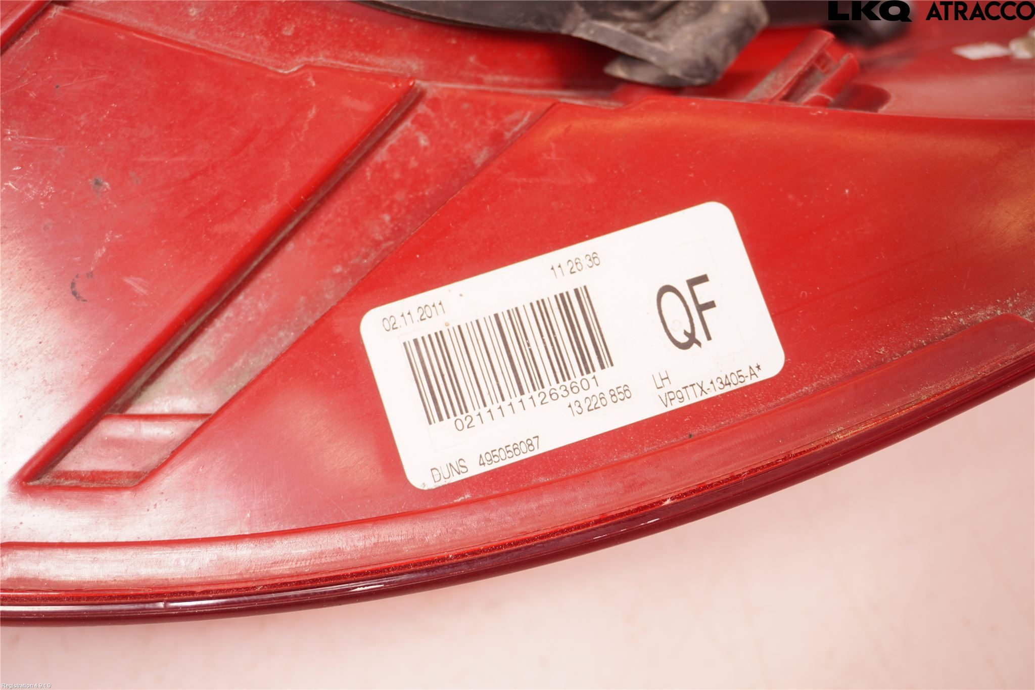 Opel INSIGNIA 09-16 Baklykt Venstre