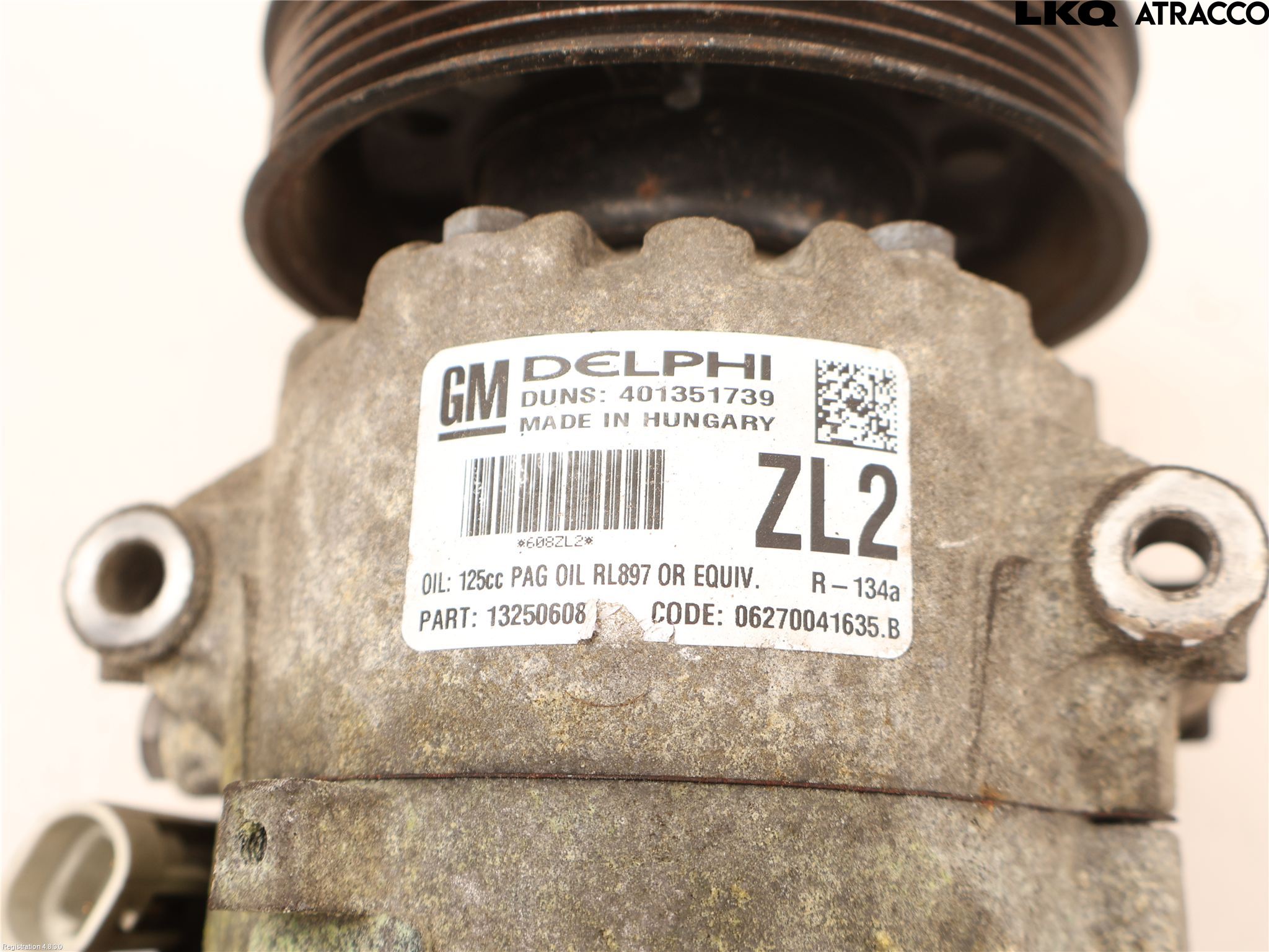 Opel ASTRA J 10-15 Varme Ac Kompressor