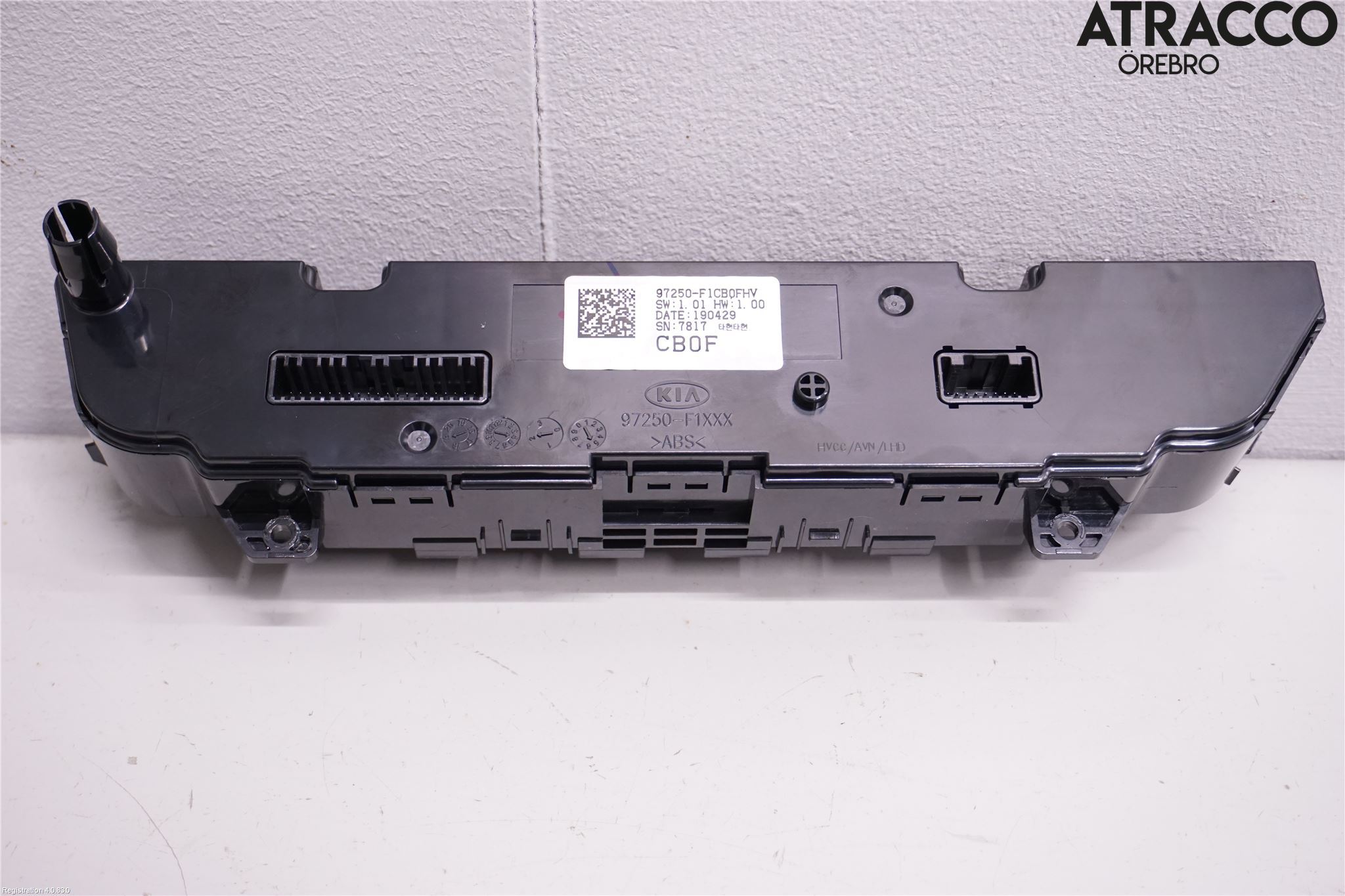 Kia SPORTAGE (QL) 16-21 Varme Ac Betjening-Display