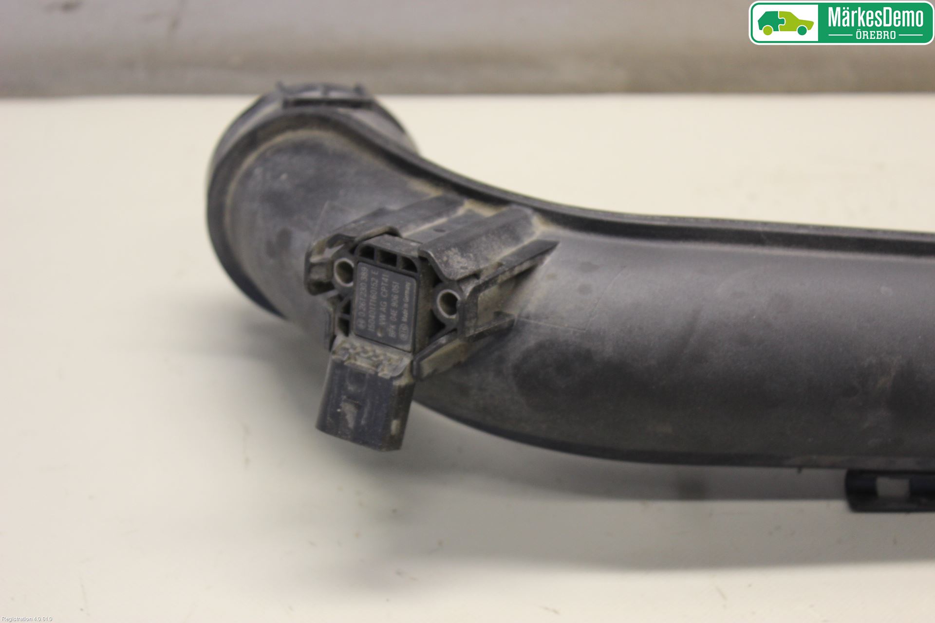 Volkswagen VW GOLF / E-GOLF VII 13-20 Intercooler Rør-Slange