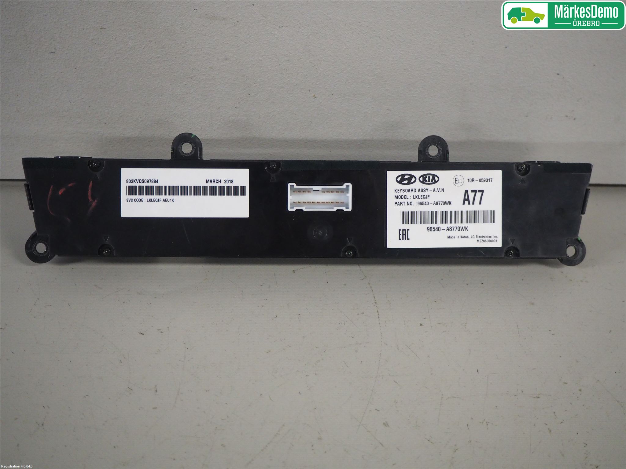 Kia OPTIMA 16-20 Stereo Radio Med Cd