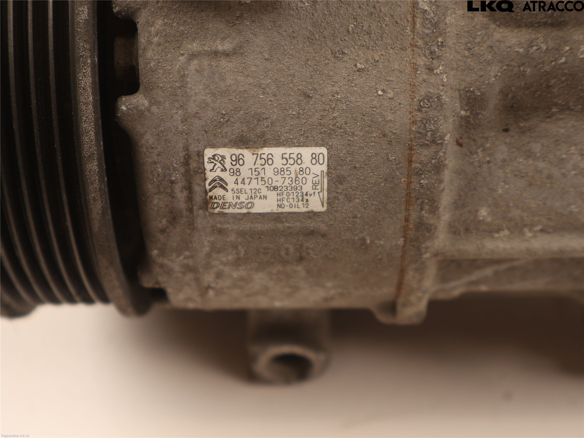 Peugeot PARTNER/E-PARTNER 19- Varme Ac Kompressor