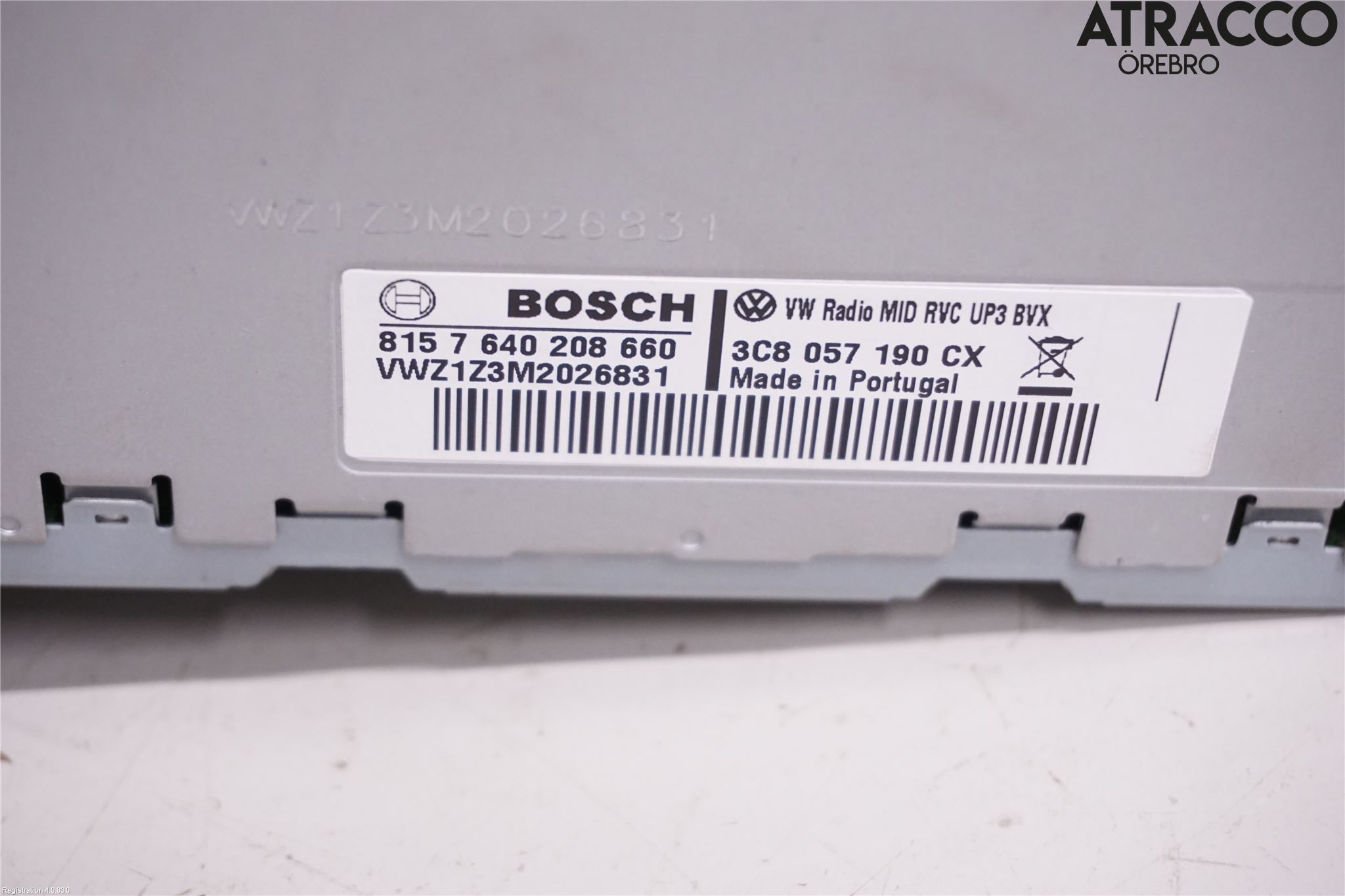 Volkswagen VW GOLF VI 09-13 Stereo Radio Med Cd