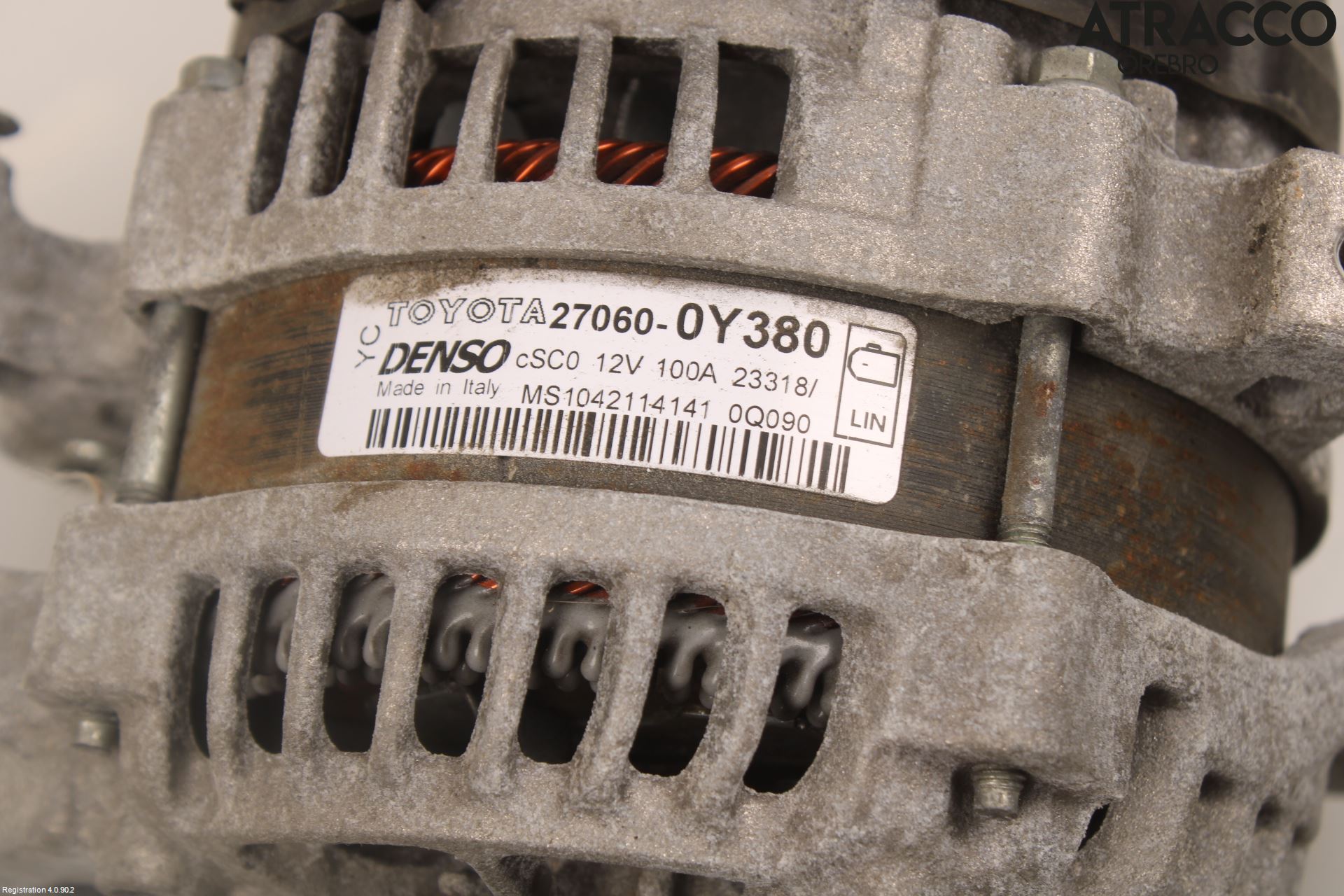 Toyota YARIS XP130 15-20 Dynamo