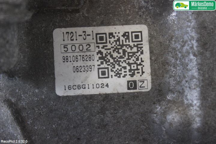 Citroen C4 GRAND PICASSO 14-18 Gearkasse Automat