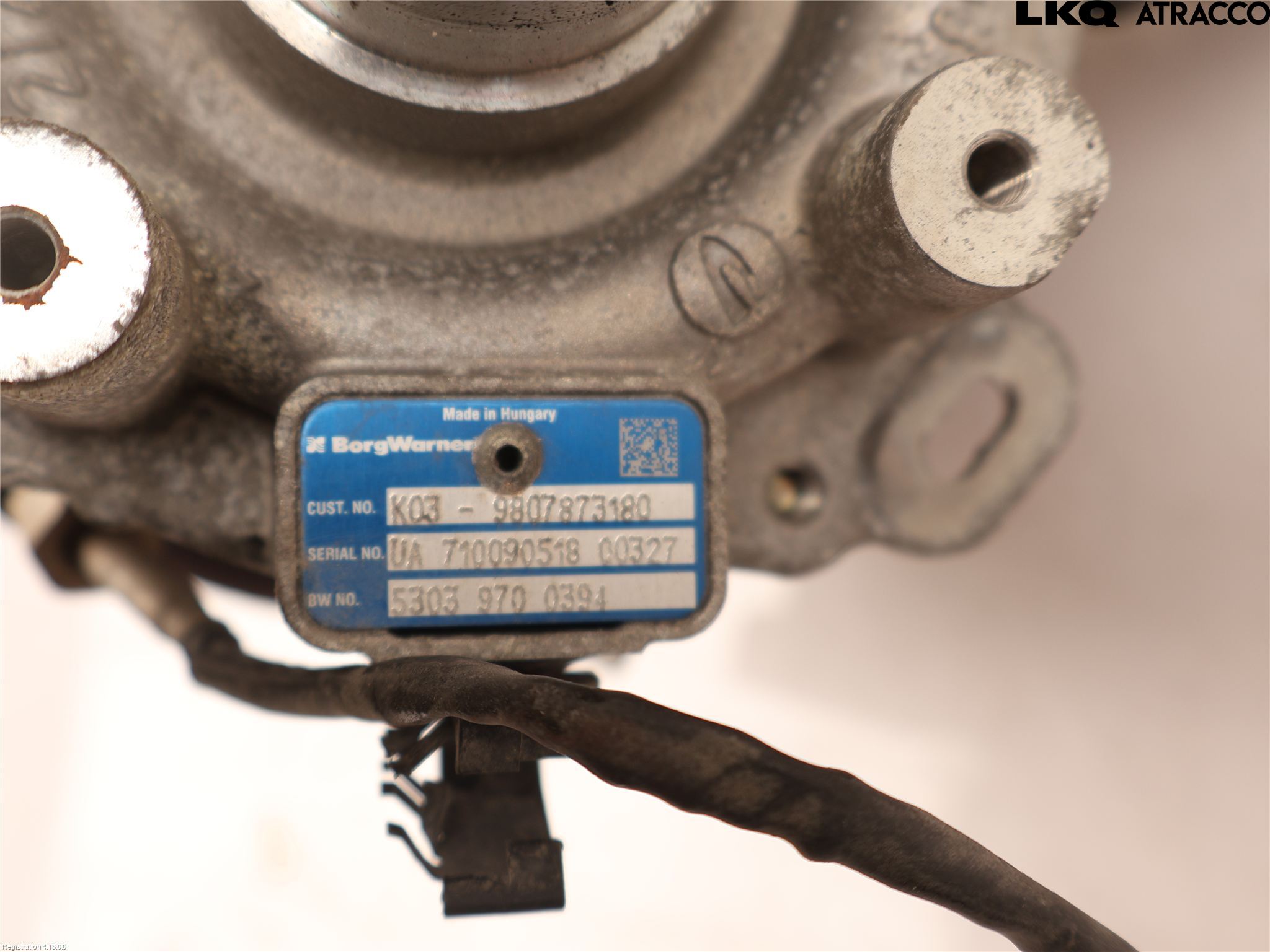 Peugeot EXPERT/E-EXPERT 17- Turboaggregat