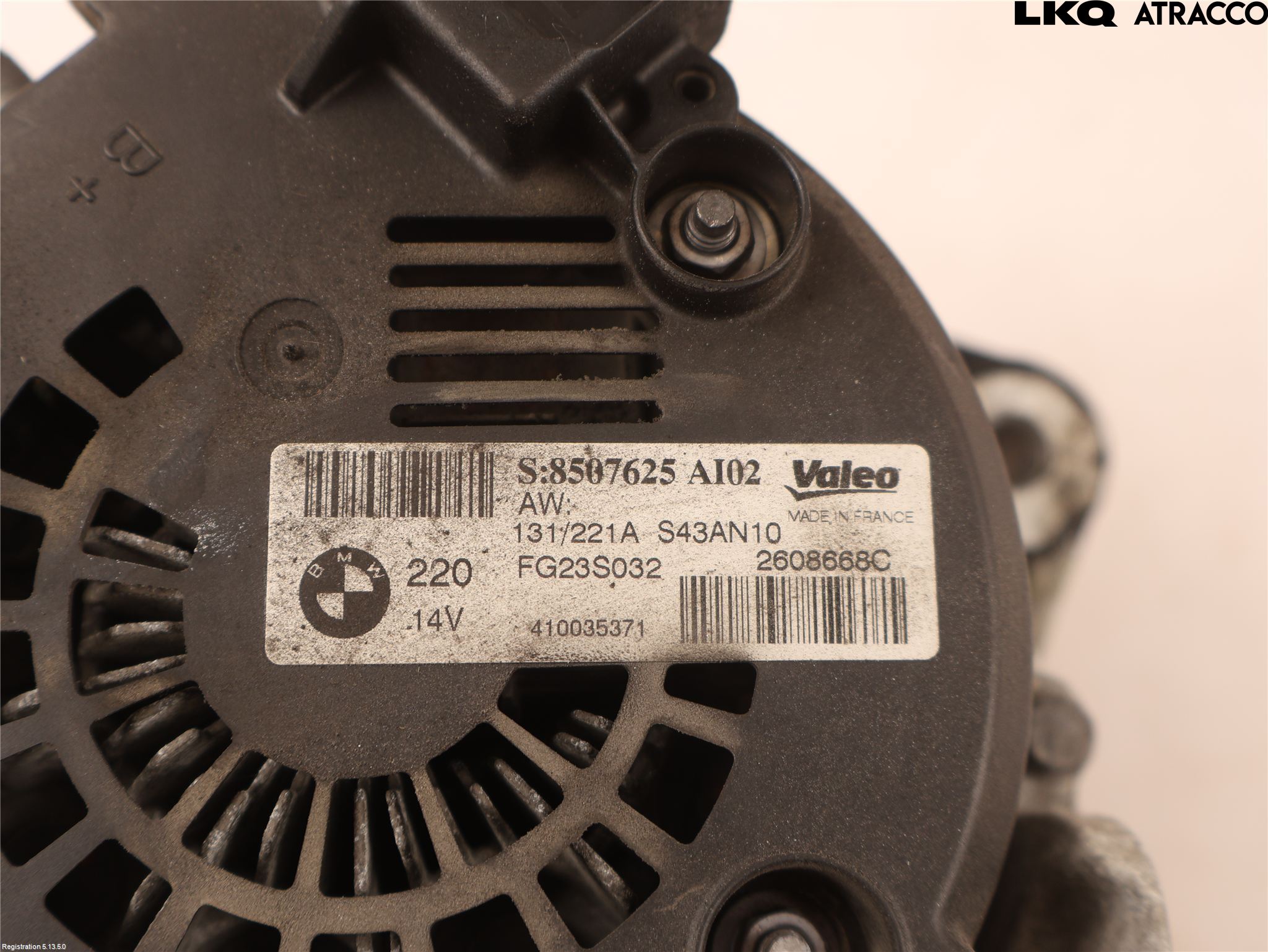 BMW 5 F10/F11/F18 09-17 Dynamo