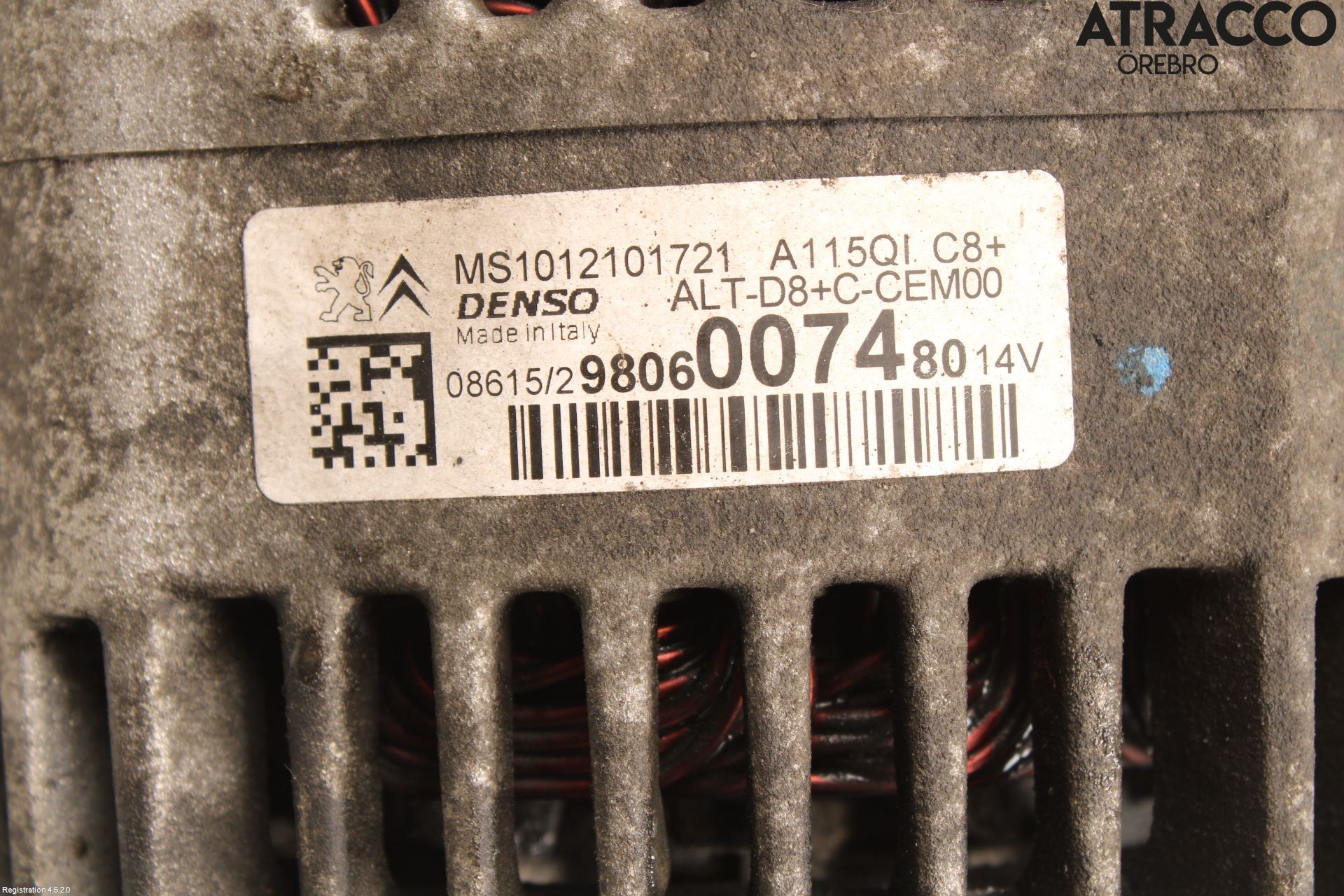 Citroen C3 10-17 Dynamo