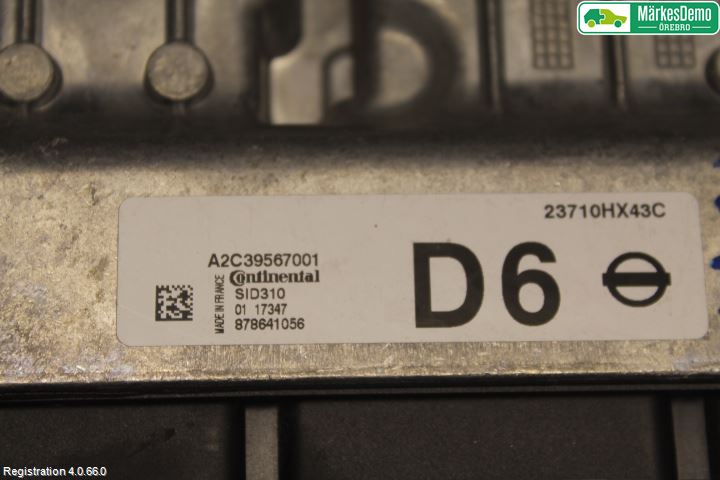 Nissan QASHQAI 14-17 Styreenhet Innsprøytning
