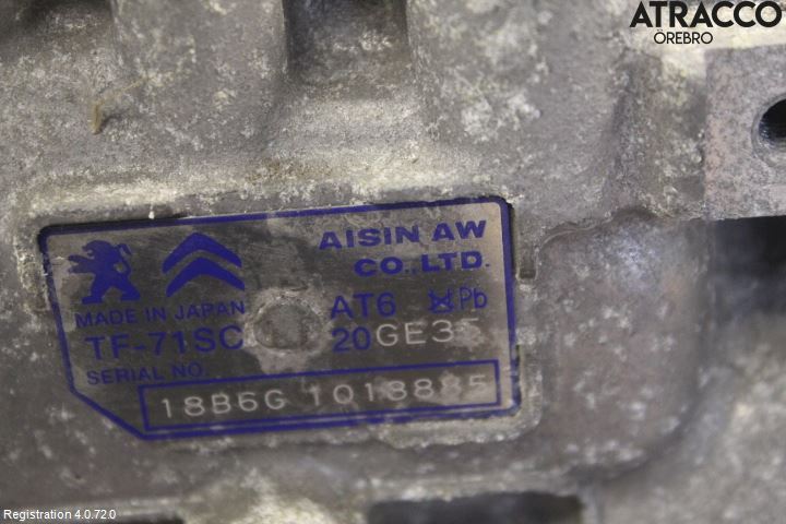 Peugeot 3008 17-24 Gearkasse Automat