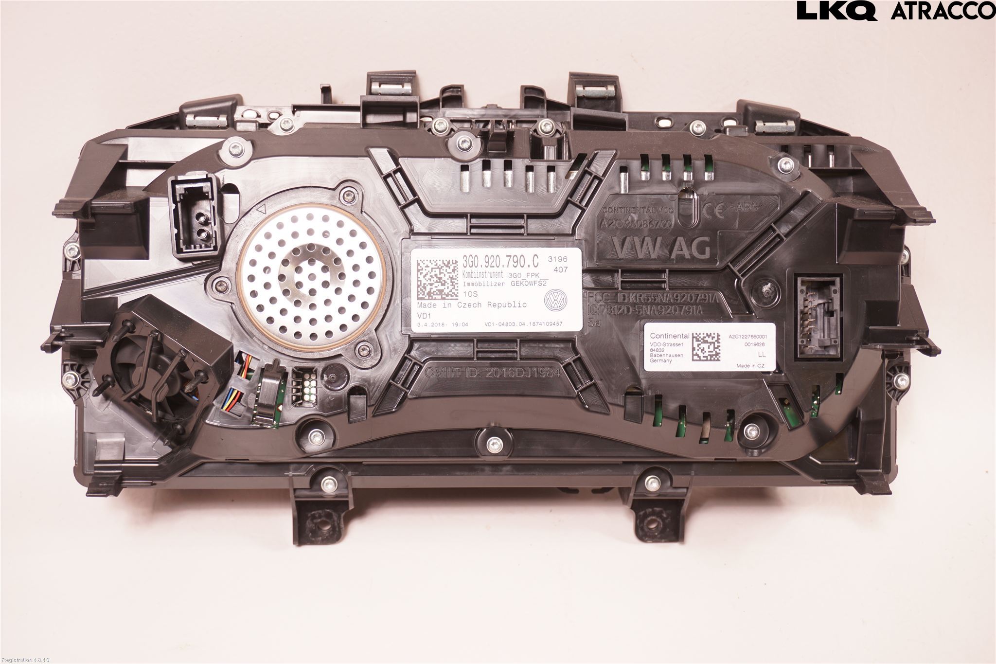 Volkswagen VW PASSAT 15-19 Instr Kombinert