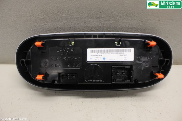 Fiat 500X 15- Varme Ac Betjening-Display