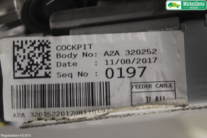 Kia CEED 12-18 Rattakselaggregat Innebygd Servo